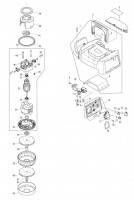 Makita VC3211H Vacuum Cleaner Spare Parts