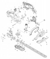 Makita UH480 18v Corded Hedge Trimmer Spare Parts