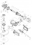 Makita GA9062 230Mm Angle Grinder Spare Parts