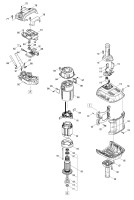 Makita HM1812 Electric Breaker Spare Parts