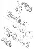 Makita Cl003G Cordless Cleaner Spare Parts