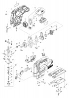 Makita Djv184 Cordless Jig Saw Spare Parts