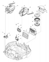 Makita Drc300 Robotic Cleaner Spare Parts