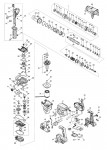 Makita Hr009G 30Mm Crdls Combination Hammer Spare Parts