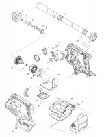 Makita Vr004G Cordless Concrete Vibrator Spare Parts