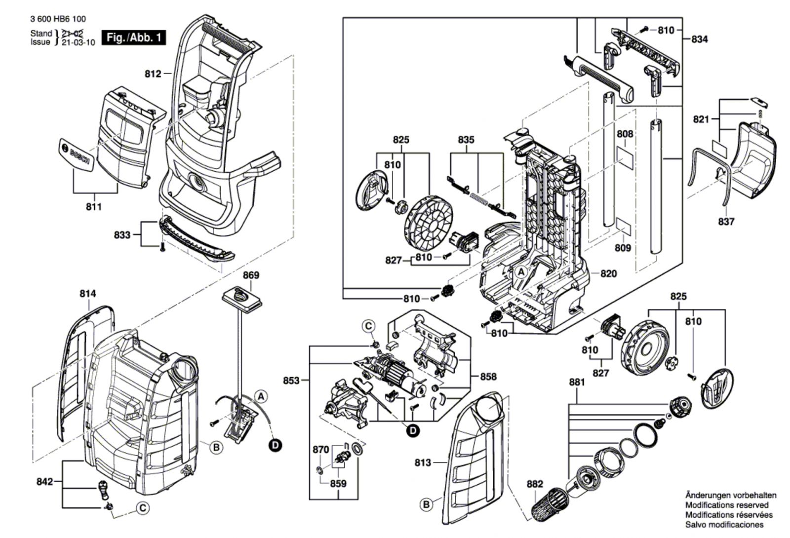 Bosch Fontus Ersatzteile