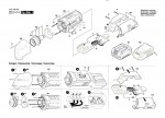 Bosch 3 601 HB0 000 Gop 18 Vec Multipurpose Tool 18 V / Eu Spare Parts