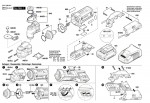 Bosch 3 601 HB6 001 Gop 18V-28 Multipurpose Tool 18 V / Eu Spare Parts