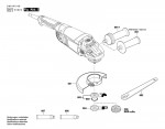 Bosch 3 601 HC1 102 Gws 22-230 P Angle Grinder 230 V / Eu Spare Parts