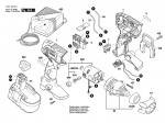 Bosch 3 601 J09 301 Gds 18 V Impact Wrench 18 V / Eu Spare Parts