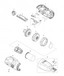 Makita Cl117Fd Cordless Cleaner Spare Parts