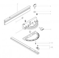 Festool 10078473 Accessory - Table Saw WA-CSC SYS 50 Spare Parts