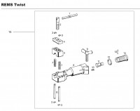 Rems Twist Manual Pipe Extractor Spare parts