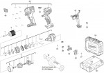 Milwaukee 4000481210 M18BDD-0 BTY. DRILL DRIVER XXX Spare Parts