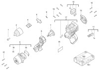Milwaukee 4000481337 M12FPD2-0 PERCUSSION DRILL GEN 3 XXX Spare Parts