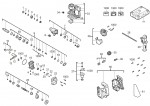 Milwaukee 4000483725 M18BLH-0 BRUSHLESS SDS+ 26MM HAMMER XXX Spare Parts