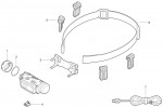 Milwaukee 4000491717 L4HL2-301 RECHAR. HEADLAMP XXX Spare Parts