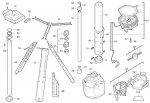 Milwaukee 4000497000 M18SAL2-0 STAND AREA LIGHT XXX Spare Parts