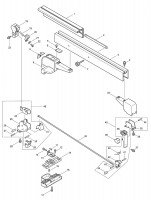 Makita 122739-6 Guide Rule Spare Parts