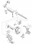 Makita DX16 DUST COLLECTION SYSTEM Spare Parts