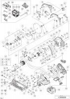 Hikoki C3606Db Cordless Circular Saw C3606Db Spare Parts