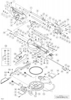 Hikoki C3610Dra Cordless Miter Saw C3610Dra Spare Parts