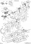 Hikoki Cb3612Da Cordless Band Saw Cb 3612Da Spare Parts