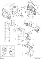 Hikoki Cj90Vst2 Jig Saw Cj90Vst2 Spare Parts