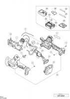 Hikoki Cr12Da Cordless Reciprocating Saw Cr12Da Spare Parts