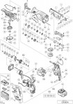 Hikoki Cr36Da Cordless Reciprocating Saw Cr36Da Spare Parts