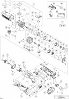 Hikoki D36Dya Cordless Drill D36Dya Spare Parts