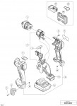 Hikoki Db12Dd Cordless Driver Drill Db 12Dd Spare Parts