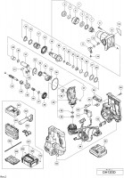 Hikoki Dh12Dd Cordless Rotary Hammer Dh12Dd Spare Parts