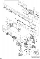 Hikoki Dh18Dpc Cordless Rotary Hammer Dh18Dpc Spare Parts