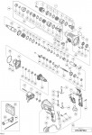 Hikoki Dh26Pmx Rotary Hammer Drill Dh26Pmx Spare Parts