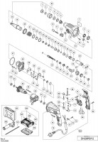 Hikoki Dh28Pby2 Rotary Hammer Dh 28Pby2 Spare Parts