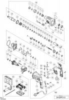 Hikoki Dh28Pcy2 Rotary Hammer Dh 28Pcy2 Spare Parts