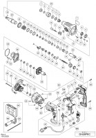 Hikoki Dh28Pec Rotary Hammer Dh 28Pec Spare Parts