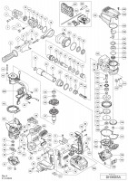 Hikoki Dh36Dsa Cordless Rotary Hammer Dh 36Dsa Spare Parts