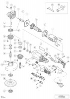 Hikoki G12Sq2 Disc Grinder G 12Sq2 Spare Parts