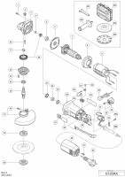 Hikoki G12Sra Disc Grinder G12Sra Spare Parts