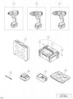 Hikoki Kc12Da Cordless Combo Kit Kc 12Da Spare Parts