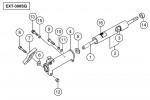 HITACHI ATTACHMENT EXT-300SQ 900MM EXTENTION SHAFT SPARE PARTS