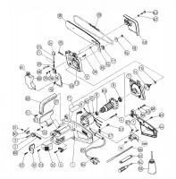 HITACHI 350MM CHAIN SAW KCS 35 SPARE PARTS