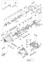 HITACHI DUSTLESS CIRCULAR SAW C 5YA SPARE PARTS