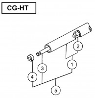 HITACHI ATTACHMENT CG-HT 1426MM SMART FIT BRUSHCUTTER HEDGETRIMMER SPARE PARTS