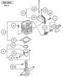 HITACHI ENGINE DRILL DW 25EA SPARE PARTS