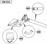 HITACHI ATTACHMENT RB-HVA VACUUM KIT SPARE PARTS