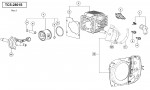 HITACHI ENGINE CHAIN SAW TCS-2801S SPARE PARTS