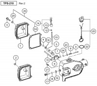 HITACHI ATTACHMENT TPS-210 POLE SAW SPARE PARTS